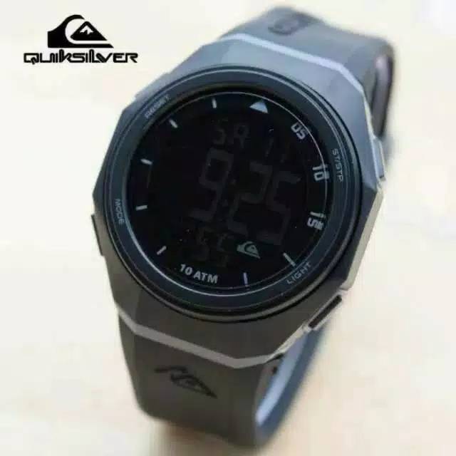 Jam tangan digital rubber bulat