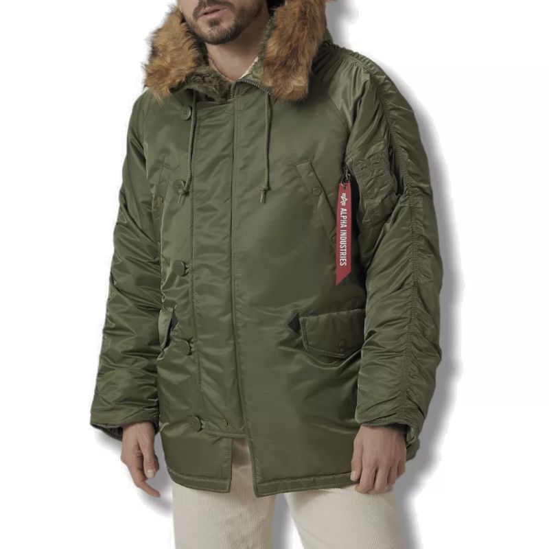 Jaket Alpha Industries Cold Weather Parka original second brand preloved