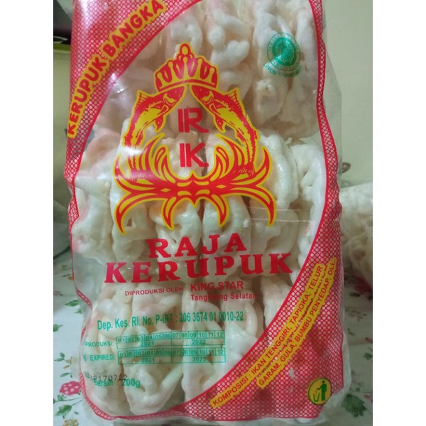 

KERUPUK BANGKA ASLI IKAN TENGGIRI