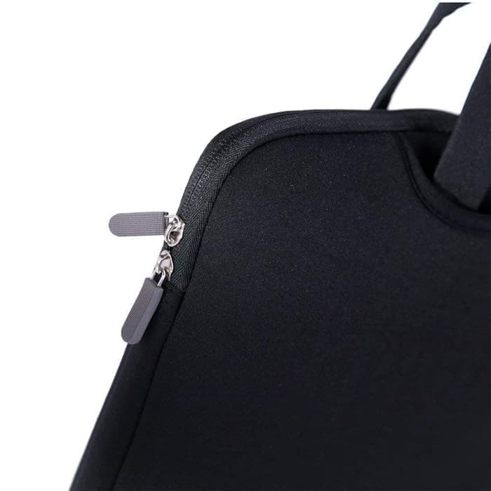 Tas Laptop Softcase Jinjing Foam Neoprene for Macbook 15 16 inch - Black