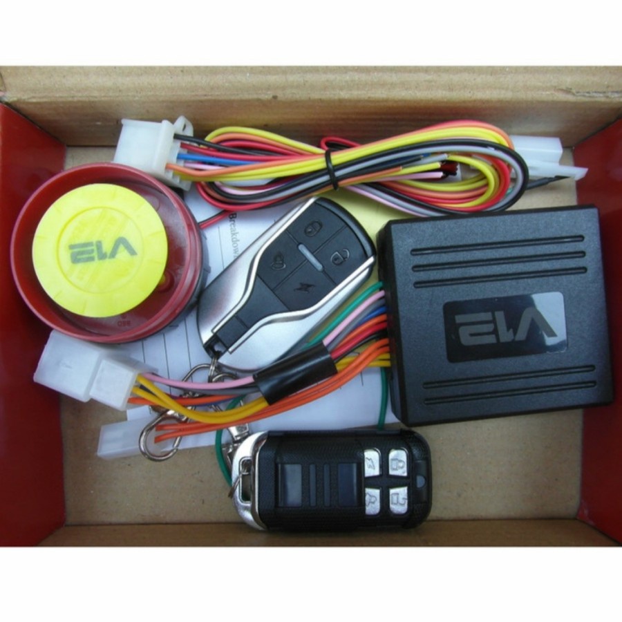 Alarm Motor V12 Pengaman Maling Sensor Alarm Motor V12 Alarm Gembok V 12