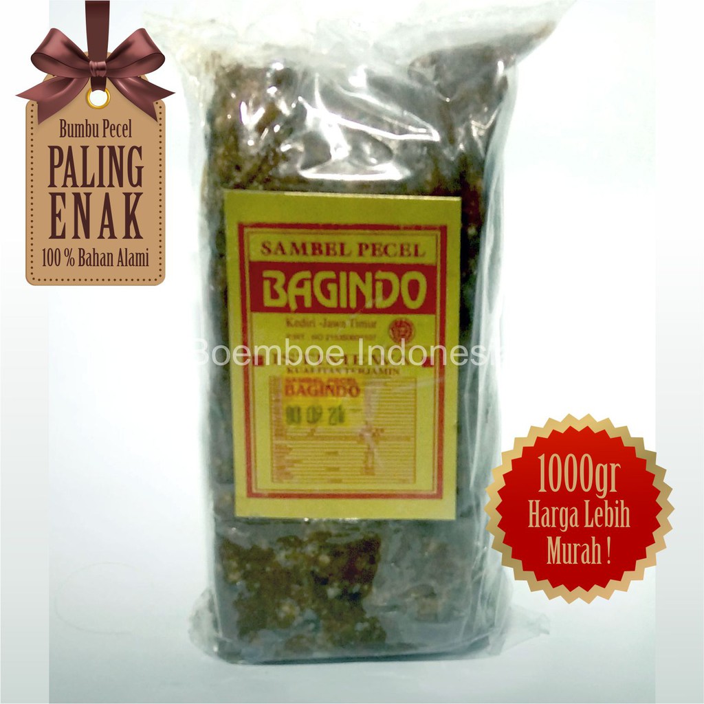 

Bagindo Sambel Pecel Bumbu Pecel 900gr