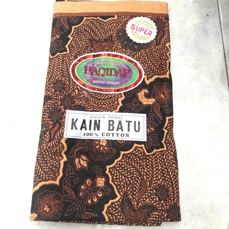 batik halus haqidah kain batu cotton dari solo asli made in indonesia