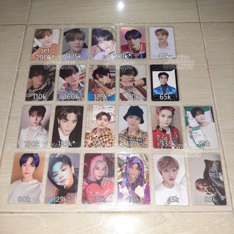 Official Photocard PC NCT Taeyong Poetic Mumo Sticker Round 1 PB Universe Taeil Sticky UC Jaehyun Ha