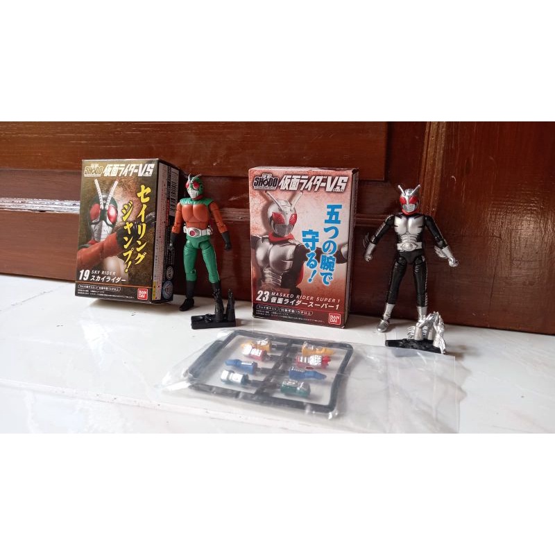 Shodo Kamen Rider VS - Skyrider + Super One (Original Bandai)