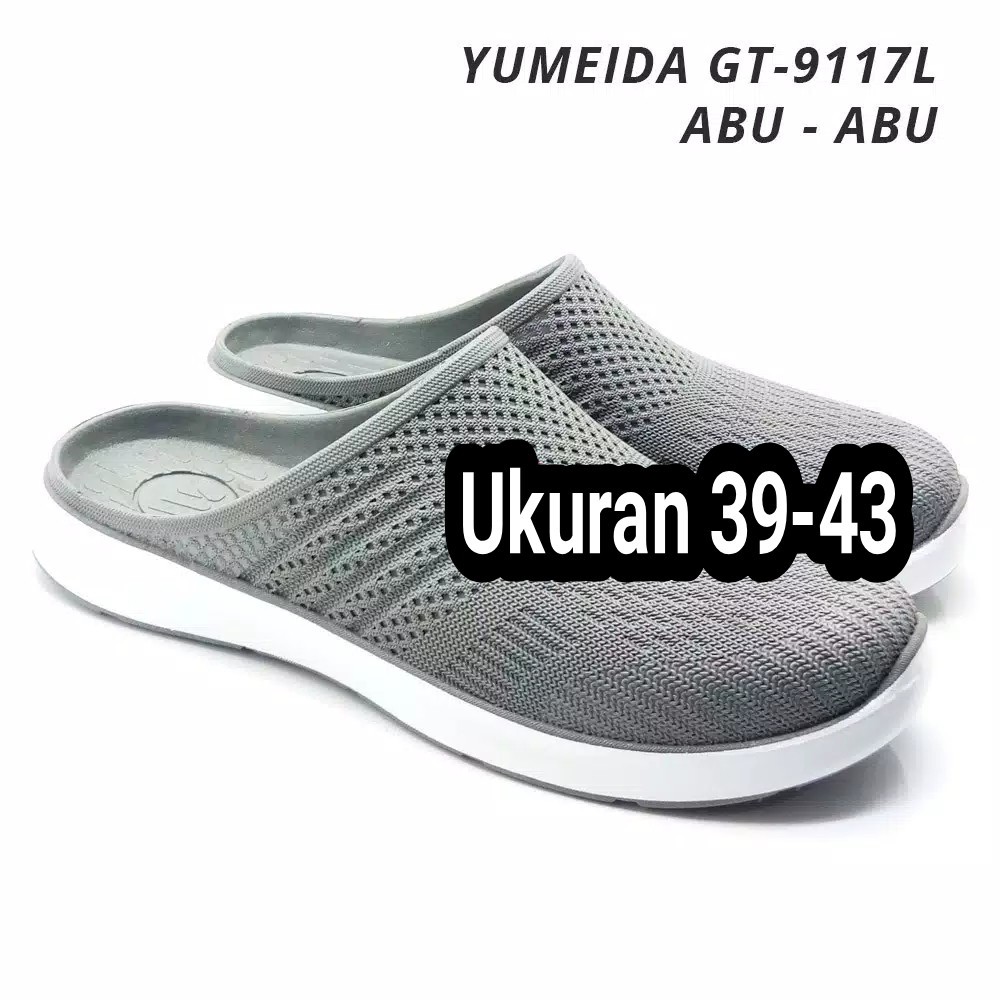 (COD) Sandal Selop Santai Karet Pria Yumeida GT 9117 L