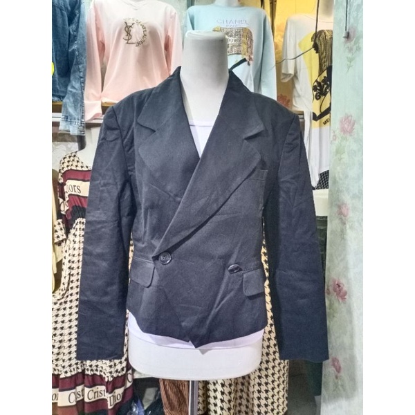 Blazer Hitam Pekat