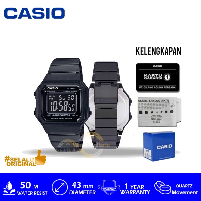 Casio General B650WB-1BDF/B650WB1BDF/B650WB Original