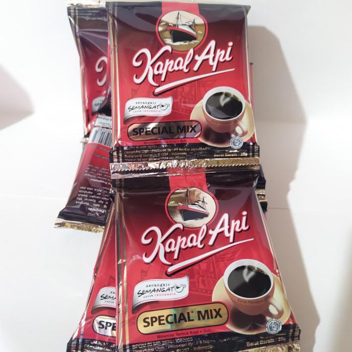 

Segera Miliki Kopi Kapal Api Special Mix Sachet Kopi+Gula 25Gr X 10 Sachet Hemat