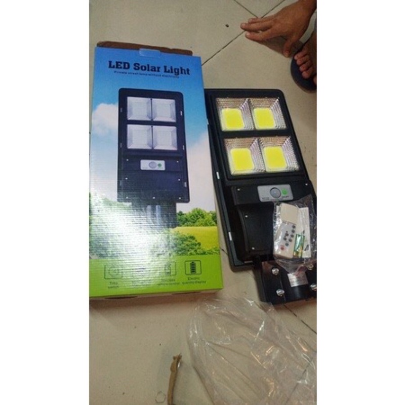 Lampu jalan led 100watt solar cell PJU ALL IN ONE 100Watt 100W tenaga matahari solar cell
