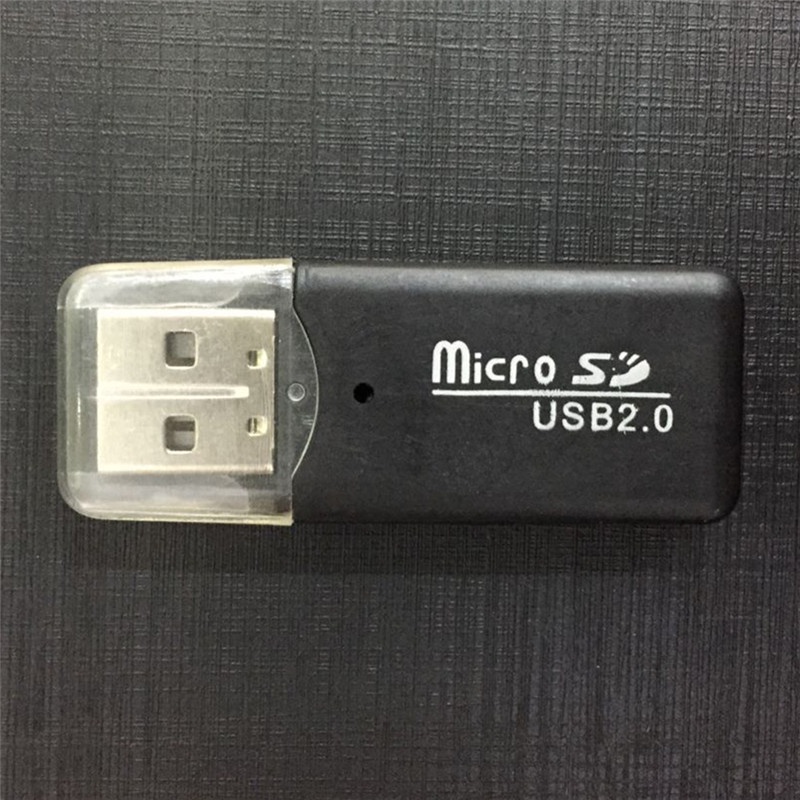 Memory Card Reader Mini USB SD / MMC 480Mbps Untuk Komputer