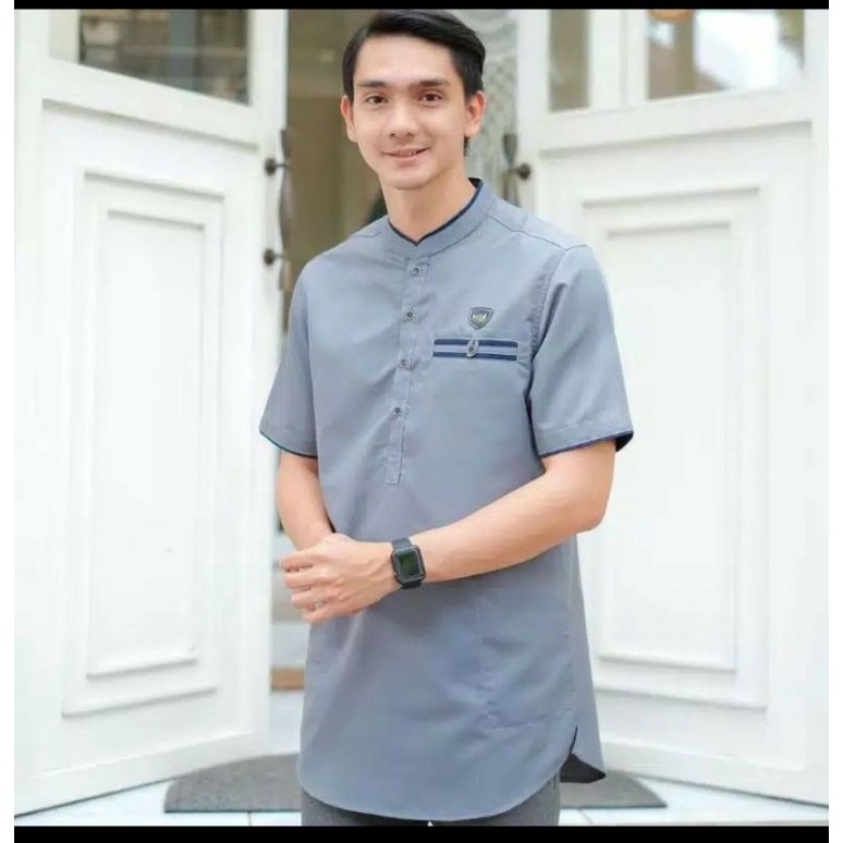 BAJU KOKO KURTA DEWASA LENGAN PENDEK