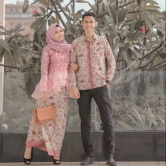 Couple Pink Batik Silvia