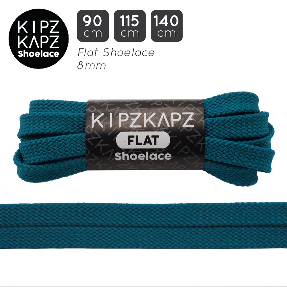 Best Seller Kipzkapz Fs39 Prussian Blue 90cm 115cm 140cm [8mm] - Tali Sepatu Gepeng Pipih / Flat Premium 06RQJEukBb8ajK