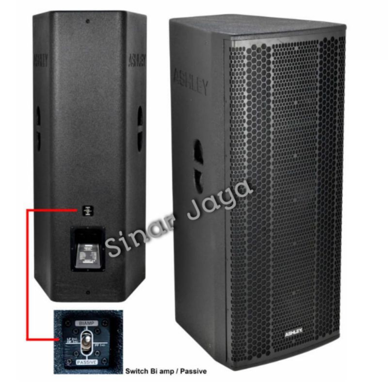 Speaker Pasif 15 inch double Ashley TW 215P ORIGINAL PRODUCT / 1pcs