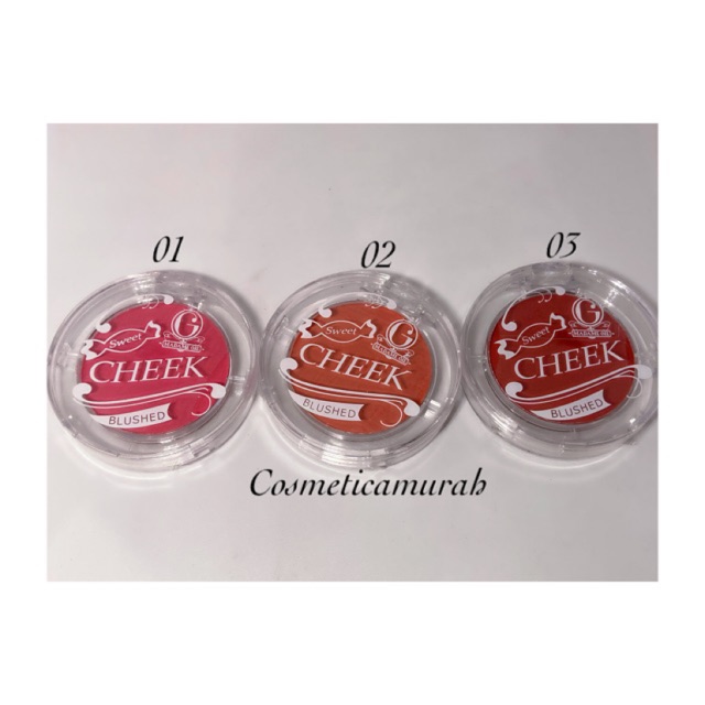(ci,x) MADAME GIE BLUSH ON SINGLE PADAT HYPER PIGMENTED - PERONA PIPI BLUSED