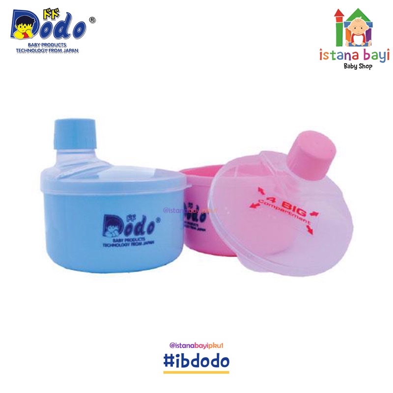 Dodo  Tempat Susu 4Step / Rotary Milk Container DAC028 - Wadah susu bubuk