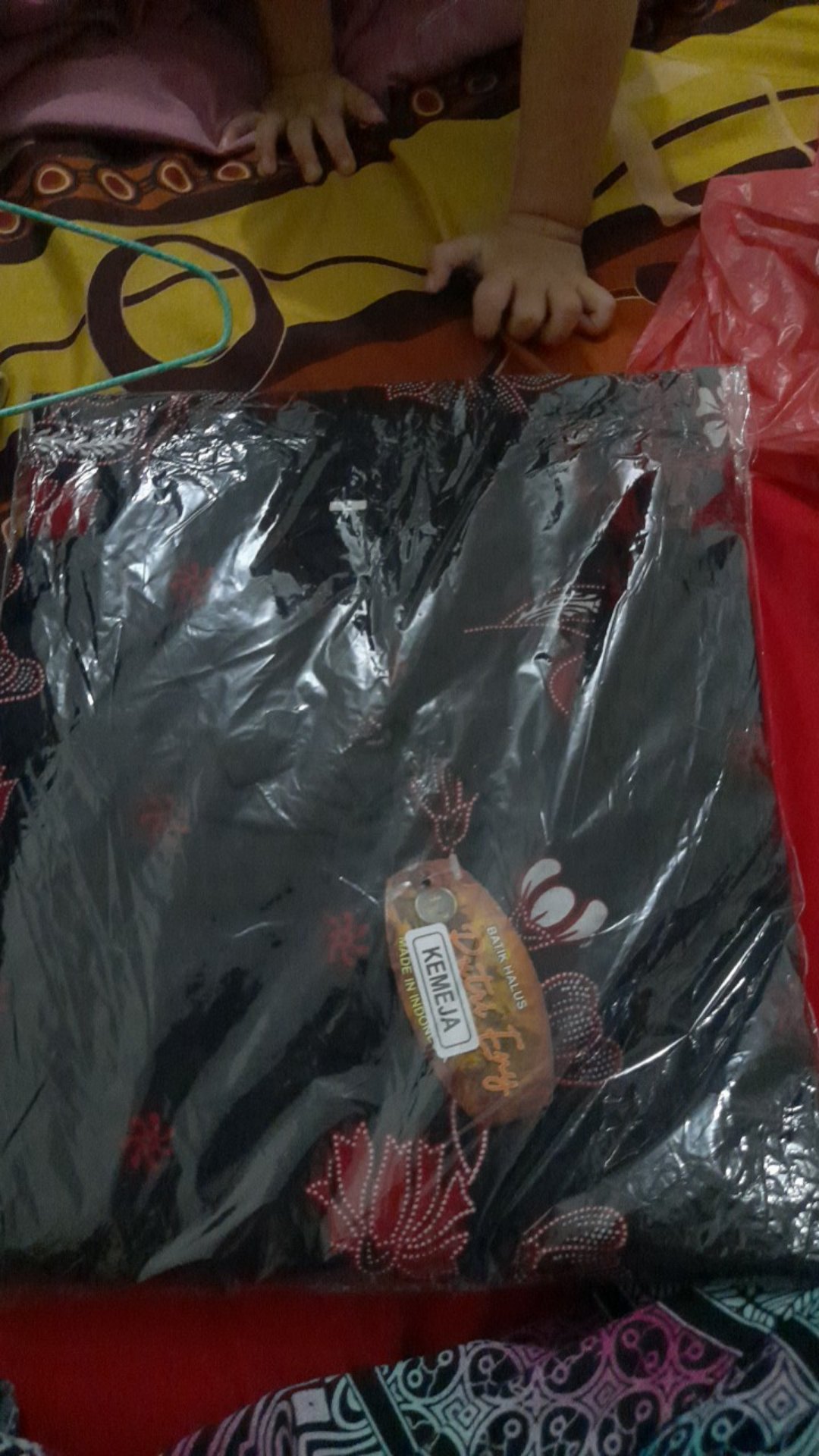 Batik Couple Keluarga Sania Ruffle Ori Ndoro Jowi Dnt Motif Sakura Merah Termurah Shopee