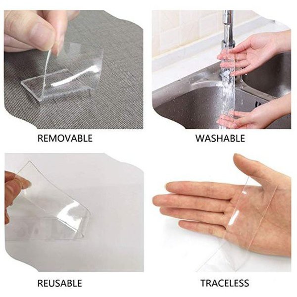 

NANO DOUBLE TAPE BENING 3CM X 1.5M X 1MM REUSEABLE AJAIB