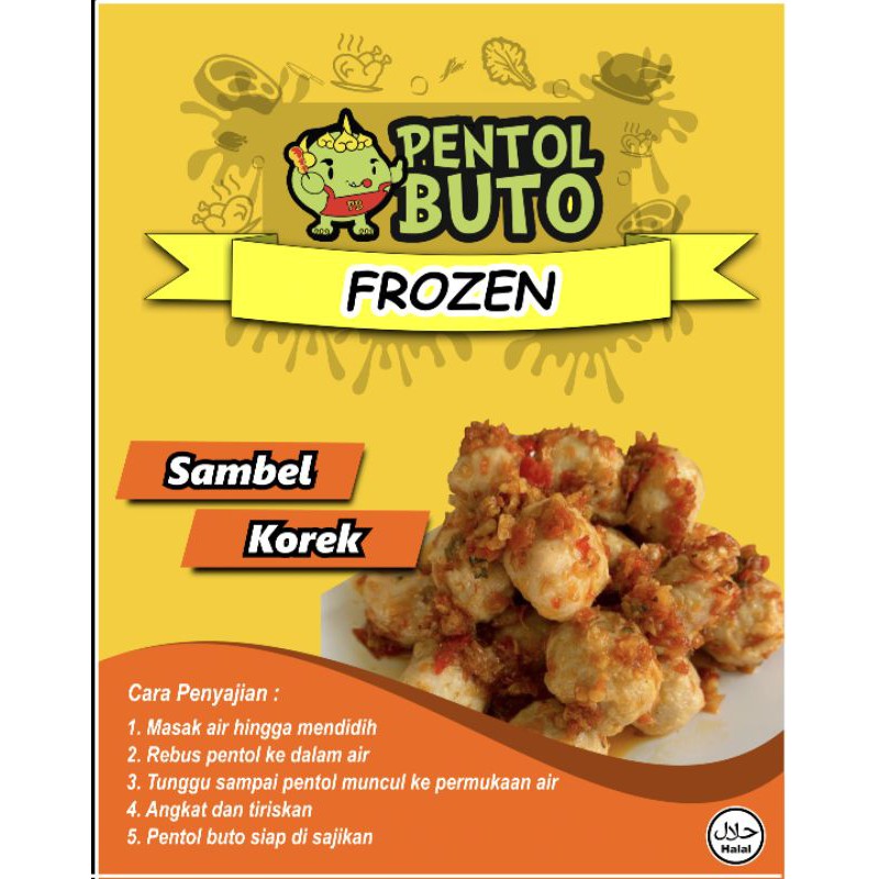 Pentol Buto Sambel Korek