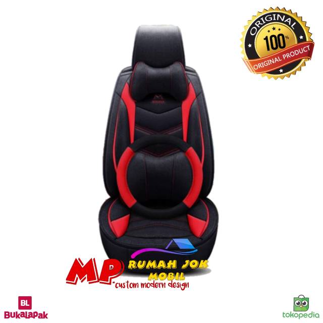 Sarung  Jok Mobil Bahan MBtech Ayla Sirion March Mirage Brio Etios Yaris Jazz Baleno