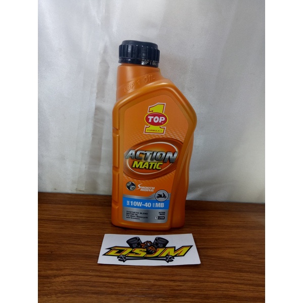 TOP 1 ACTION MATIC SAE 10W-40 | 1LITER OLI MOTOR MATIC