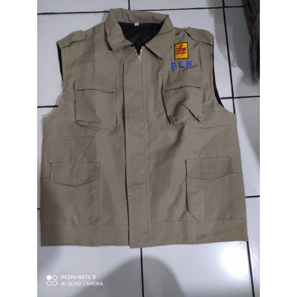 rompi pln#rompi lapangan pln#rompi safety lapangan