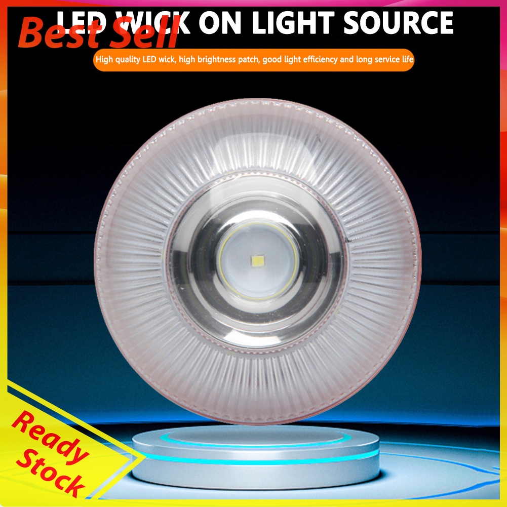 V16 LED Strobe Car Beacon Light Rechargeable Bike Magnetic Induction Lamp