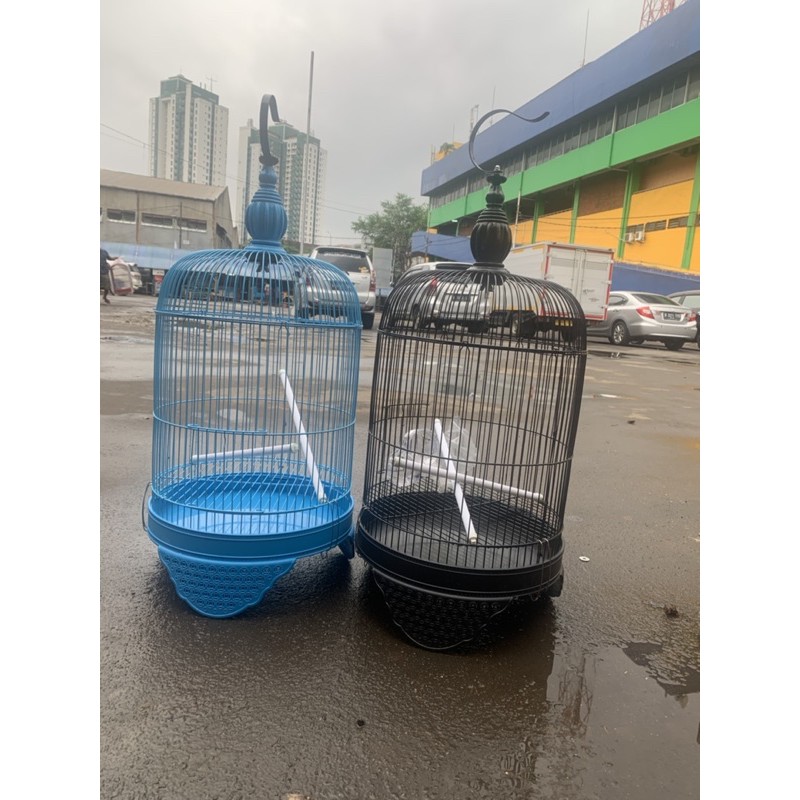 SANGKAR LOVEBIRD PENDEK PANDA / CC DIAMETER  33CM