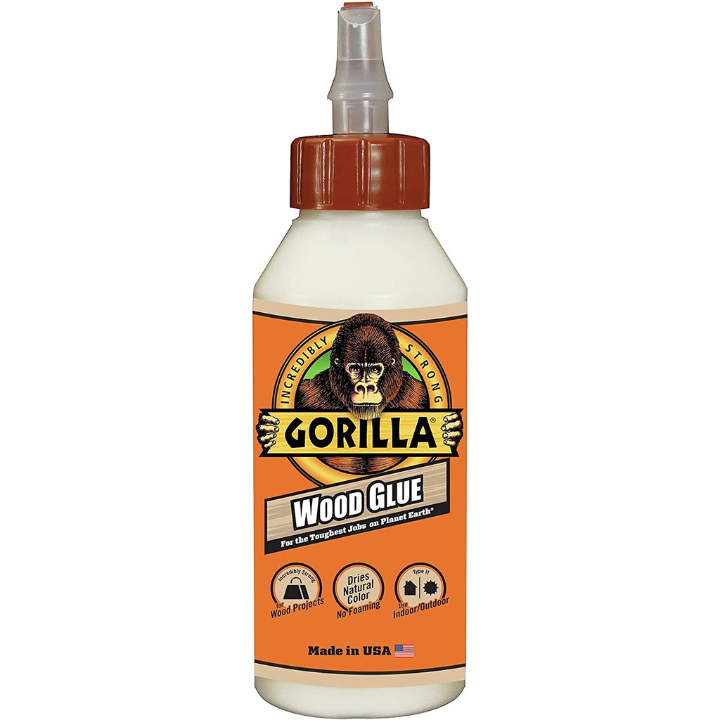 

Lem Kayu Gorilla Wood Glue Cocok Untuk Area Indoor Atau Ourdoor 236mL