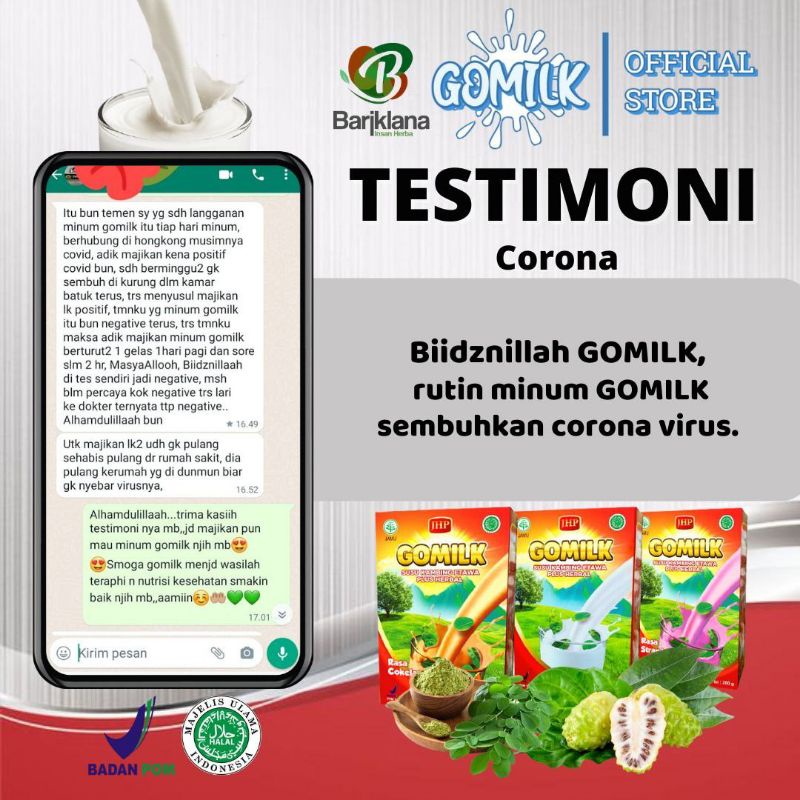 

gomilk susu kambing plus herbal
