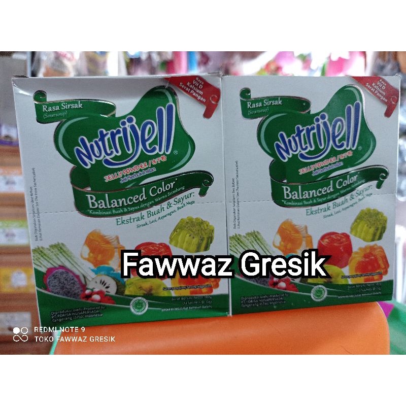 Nutrijell Balanced Color Nutrijel Jelly Powder Bubuk Jelly 15 gram