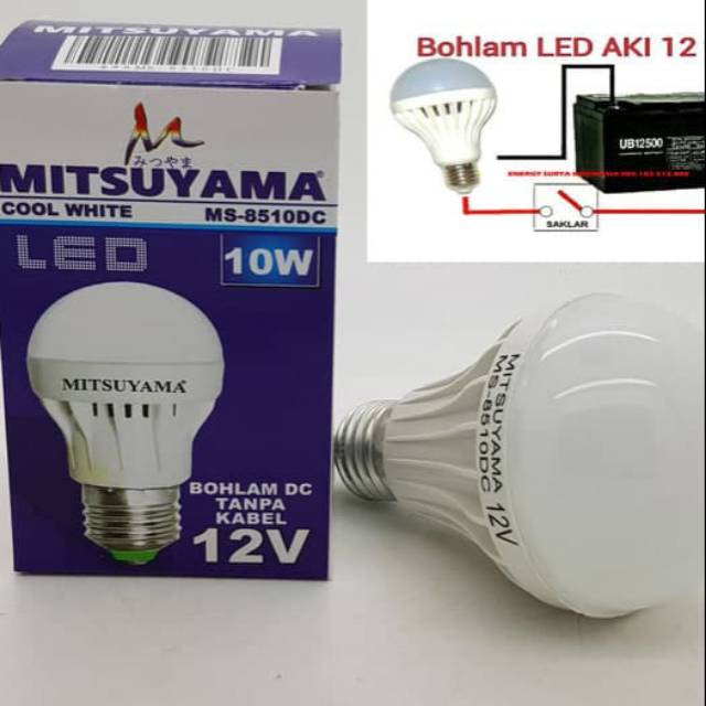 Bohlam DC LED 12V 10W MS-8510DC MITSUYAMA