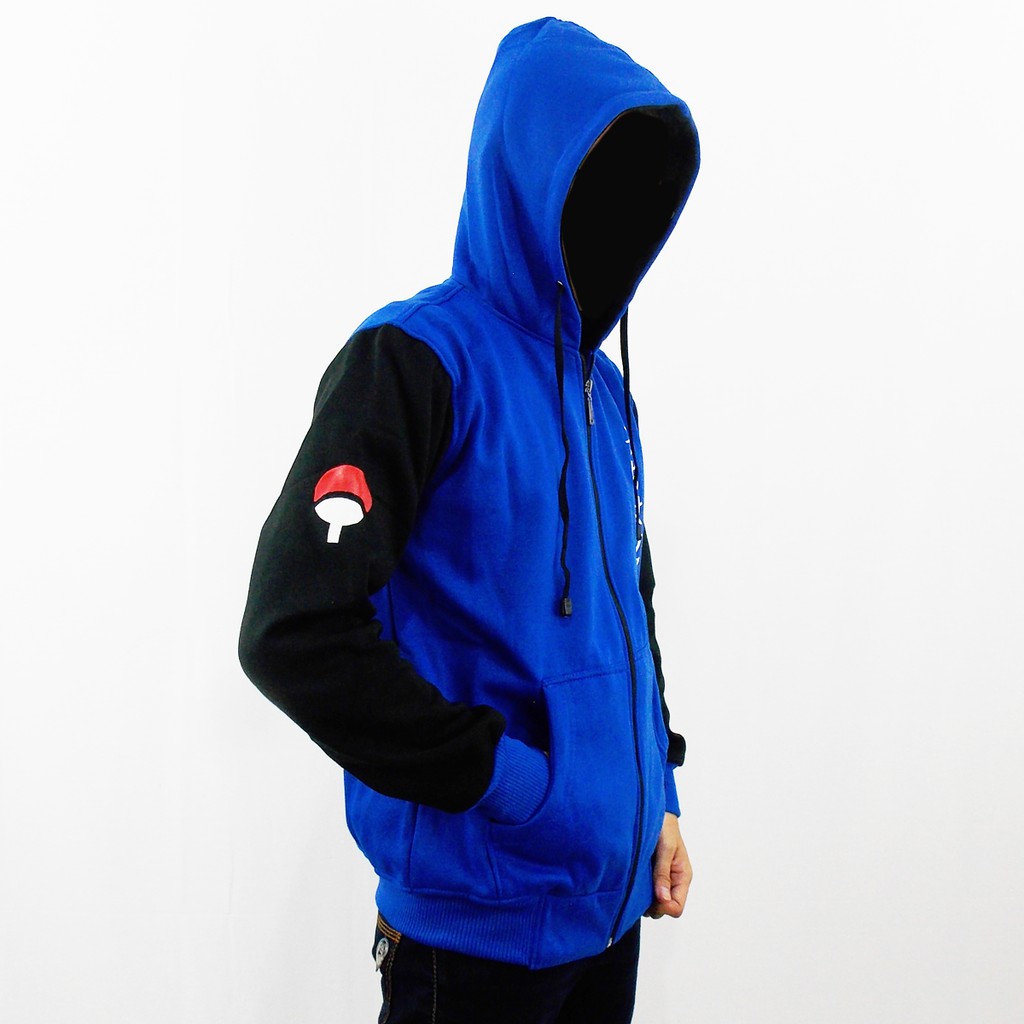 JAKET ANIME NARUTO UCHIHA CLAN - JAKET NARUTO UCHIHA CLAN - JAKET UCHIHA CLAN SASUKE ITACHI 01