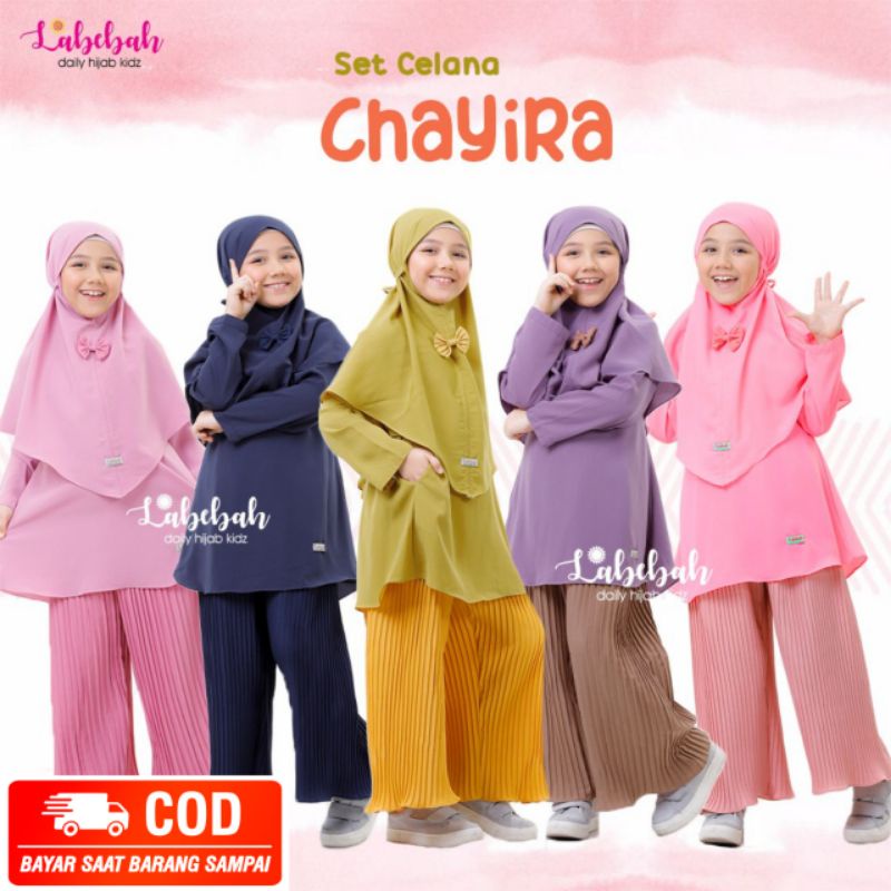 SALE DISKON SETELAN MUSLIM CELANA KULOT ANAK BALITA PEREMPUAN USIA 2-6 TAHUN ONE SET MUSLIM MURAH PO