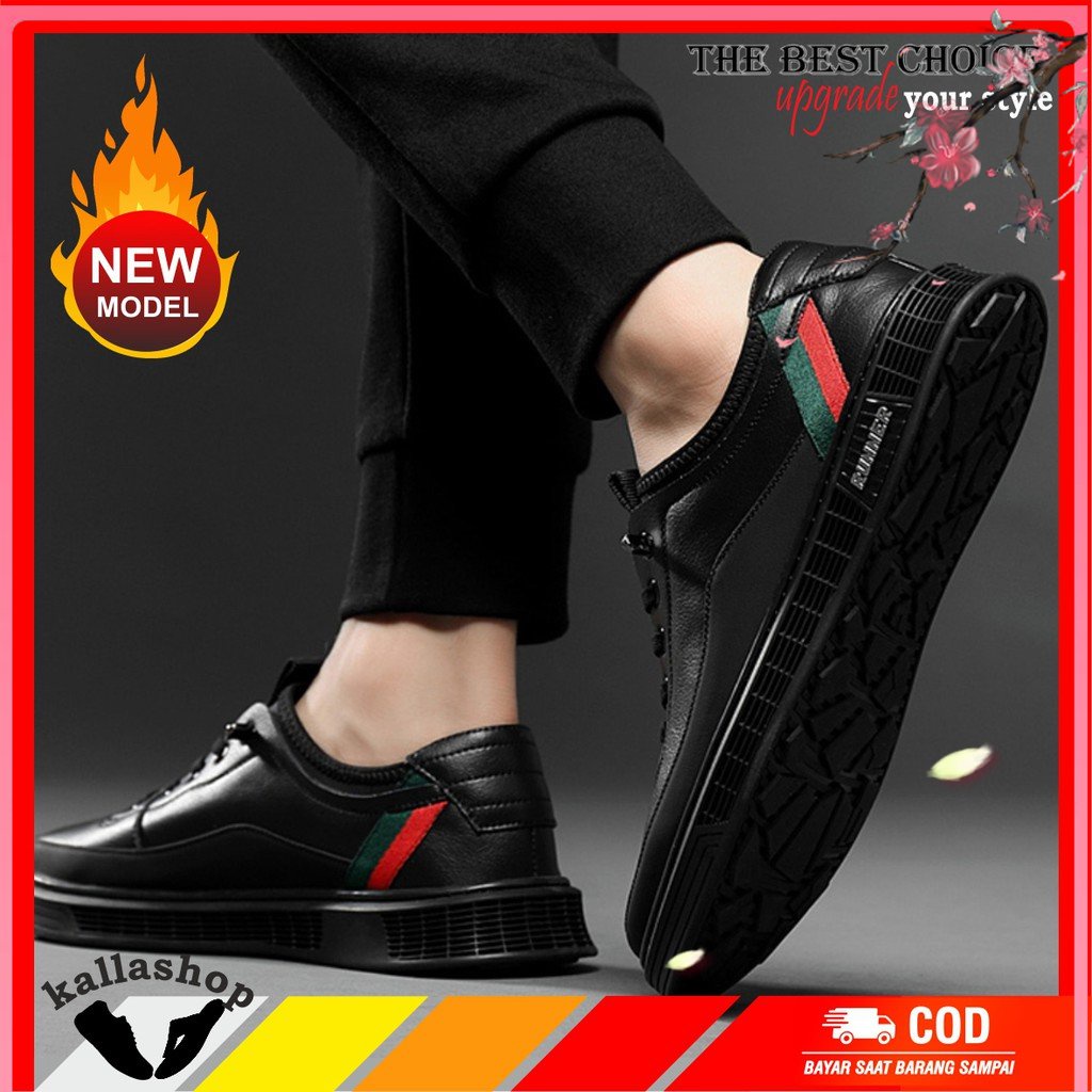 HOT PROMO // Sepatu Sneakers Kets Sport Pria Laki Laki Import Asli Murah Keren