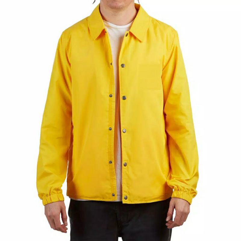 windbreaker yellow polos