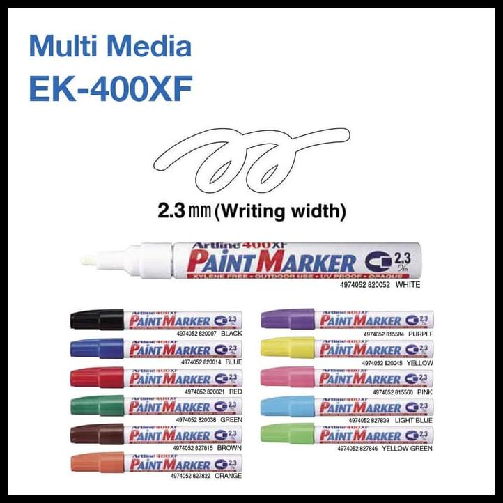 

Heaven | Spidol Paint Marker Artline Ek-400Xf