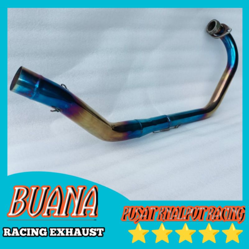 Jual Leher Pipa Knalpot Yamaha Scorpio Z Full Bending Rol Stainless