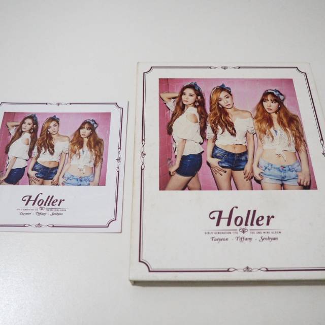 SNSD GIRLS' GENERATION TTS (TAETISEO) ALBUM - HOLLER
