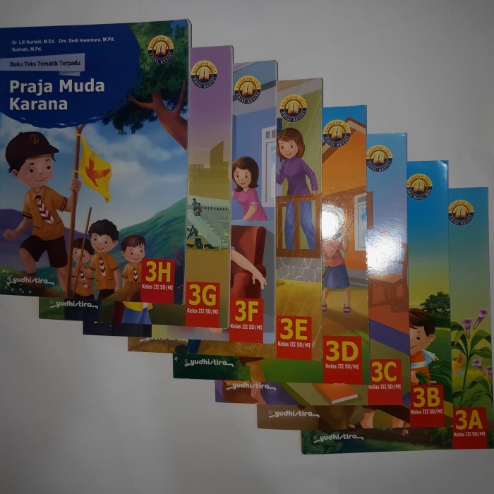

❤BISA COD❤ Buku Teks Tematik K13 Kls 3 tema A-H