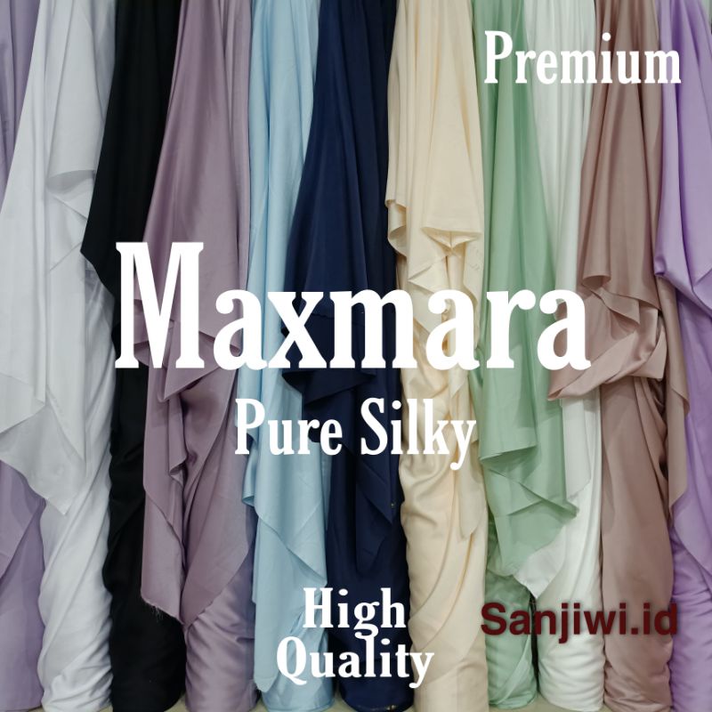 Kain MAXMARA PREMIUM / Kain Bridesmaid / Kain Satin Maxmara Pure Silk