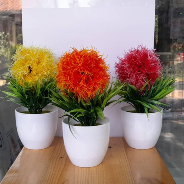 Bunga Tanaman artificial tanaman plastik tanaman bunga plastik artifisial pohon plastik dekorasi