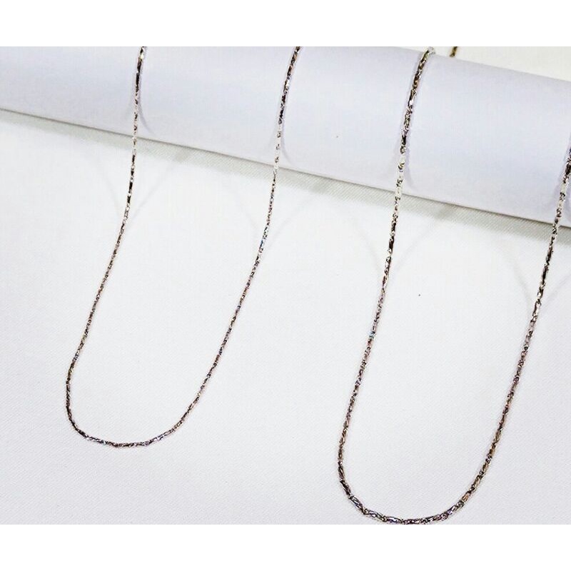 Kalung emas putih kadar 800 17k