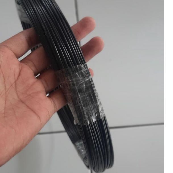 ➤ jeruji fiber sangkar burung Hitam ukuran 2mm ☋