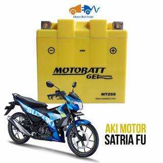 Jual Aki Motor Satria FU 150 MOTOBATT MTZ6S (6Ah) | Shopee Indonesia