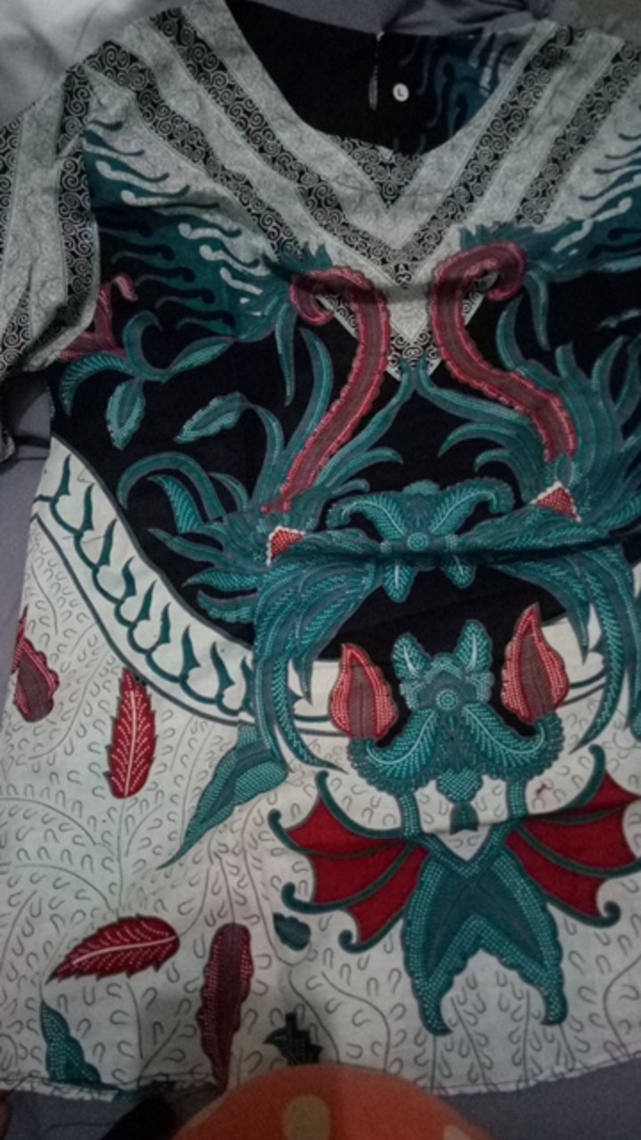 Atasan Batik Dolby Dolbi Dobby Doby Tenun Sutra Tulis Halus Katun Atbm Baron ,sarombit Atasan