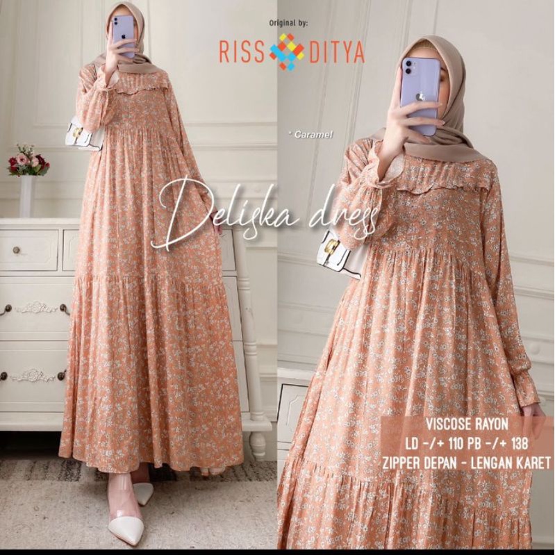 DELISKA DRESS ORIGINAL RISS DITYA