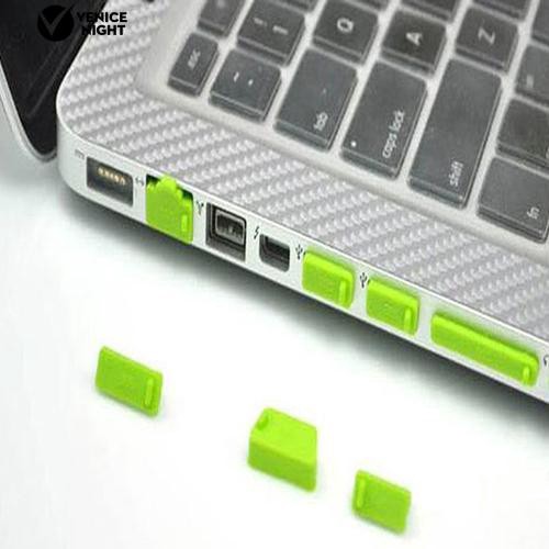 13Pcs Plug Stopper Anti Debu Bahan Silikon for Laptop Notebook