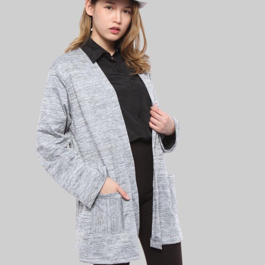 ♣ Monellina CRGIGI Cardigan Oversize Wanita ♫